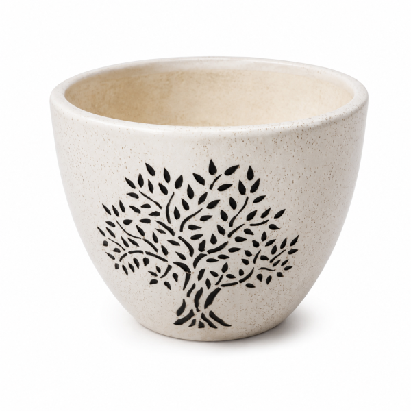 Tree of Life Ceramic Planter